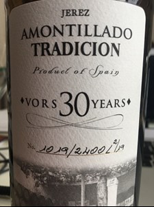 Amontillado Tradición VORS