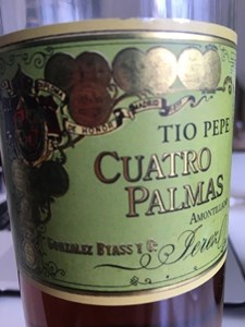 Tío Pepe Cuatro Palmas Amontillado