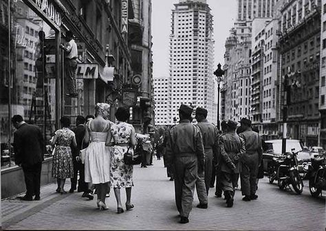 Gran Vía Madrid 1957